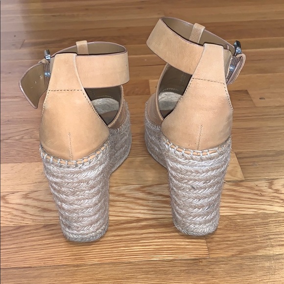 Marc Fisher Allison Perforated Espadrille Wedge - Picture 4 of 9